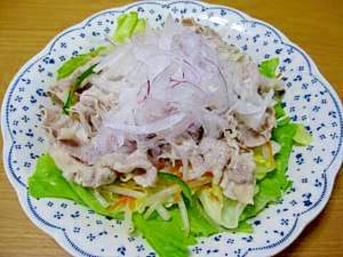 温野菜の冷しゃぶ